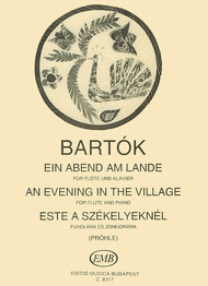 Ein Abend am Lande Sheet Music by Bela Bartok