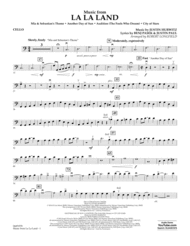 Music from La La Land - Cello Sheet Music by Justin Hurwitz