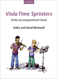 Viola Time Sprinters Viola Accompaniment Book Sheet Music by David Blackwell