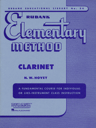 Rubank Elementary Method (Clarinet) Sheet Music by Nilo W. Hovey
