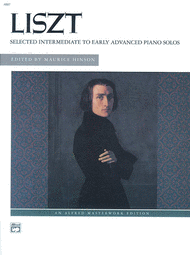Liszt: Selected Intermediate to Early Advanced Piano Solos Sheet Music by Franz Liszt