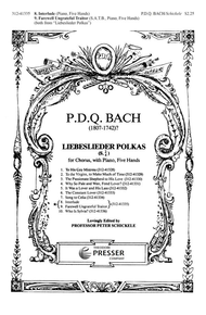 Liebeslieder Polkas: Interlude & Farewell Ungrateful Traitor From Liebeslieder Polkas (S. 2/4) Sheet Music by PDQ Bach