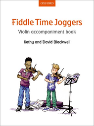 Fiddle Time Joggers Violin Accompaniment Book Sheet Music by David Blackwell