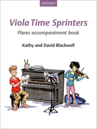 Viola Time Sprinters Piano Accompaniment Book Sheet Music by David Blackwell