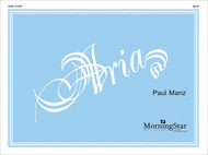 Aria Sheet Music by Paul Manz