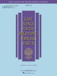 Easy Songs for the Beginning Soprano - Part II Sheet Music by Various