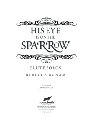 His Eye is on the Sparrow Sheet Music by Rebecca Bonam