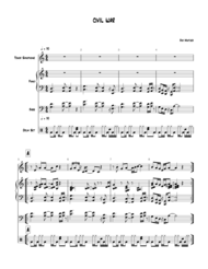 Civil War - Score and Parts Sheet Music by Bob Mintzer