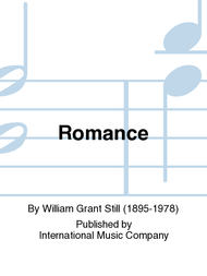 Romance Sheet Music by William Grant Still