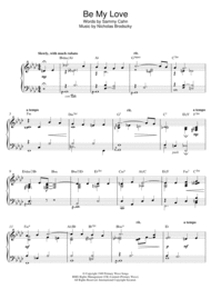 Be My Love Sheet Music by Keith Jarrett