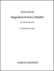 Magnificat & Nunc Dimittis (Dallas Canticles) Sheet Music by Herbert Howells