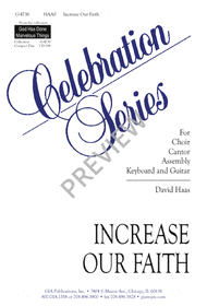 Increase Our Faith Sheet Music by David Haas