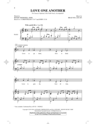 Love One Another Sheet Music by I Corinthians 13:4-7