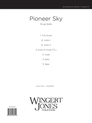 Pioneer Sky - Score Sheet Music by Doug Spata