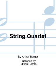 String Quartet Sheet Music by Arthur Berger