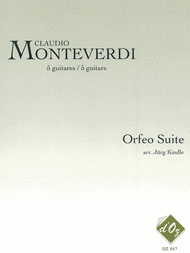 Orfeo Suite Sheet Music by Claudio Monteverdi