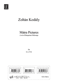 Matra Pictures Sheet Music by Zoltan Kodaly