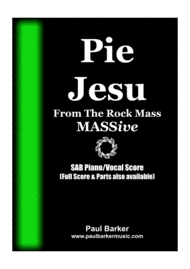 Pie Jesu (Vocal Score) Sheet Music by Paul Barker