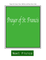 Prayer of St. Francis Sheet Music by Noel Fisico