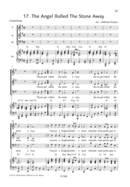 The Angel Rolled The Stone Away Sheet Music by Wilfried Fischer