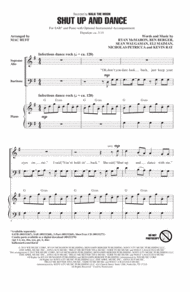 Shut Up And Dance (arr. Mac Huff) Sheet Music by Walk the Moon
