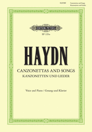 Canzonettas and Songs Sheet Music by Franz Joseph Haydn