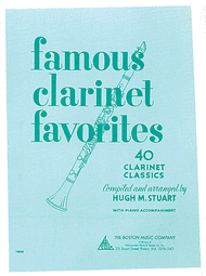 Famous Clarinet Favorites Sheet Music by Hugh M. Stuart