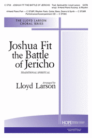 Joshua Fit the Battle of Jericho Sheet Music by Lloyd Larson