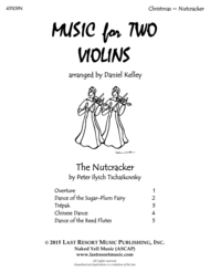 The Nutcracker for Violin Duet - Music for Two Violins Sheet Music by Peter Ilyich Tschaikovsky