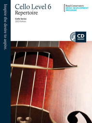 Cello Series: Cello Repertoire 6 Sheet Music by The Royal Conservatory Music Development Program