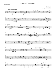 Paragon Rag Sheet Music by Scott Joplin