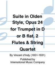 Suite in Olden Style