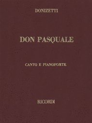 Don Pasquale Sheet Music by Gaetano Donizetti