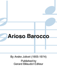 Arioso Barocco Sheet Music by Andre Jolivet