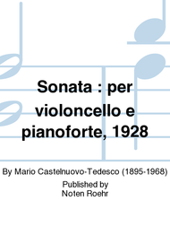 Sonata : per violoncello e pianoforte
