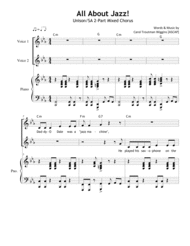 All About Jazz! Sheet Music by Carol Troutman Wiggins