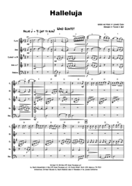 Halleluja - sophisticated arrangement of Cohen's Classic - Wind Quintet Sheet Music by Leonard Cohen
