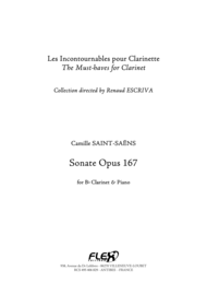 Sonate Opus 167 Sheet Music by Camille Saint-Saens