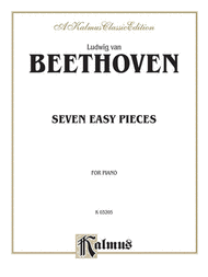 Seven Easy Pieces Sheet Music by Ludwig van Beethoven