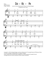 Do-Re-Mi from The Sound of Music Sheet Music by Rodgers & Hammerstein