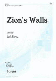 Zion's Walls Sheet Music by Mark Hayes