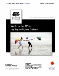 Walk in the Wind Sheet Music by Lynne and Reg Dickson