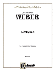 Romance Sheet Music by Carl Maria von Weber