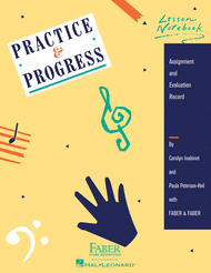 Practice & Progress Lesson Notebook Sheet Music by Carolyn Inabinet