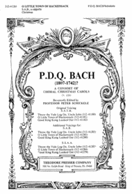 O Little Town of Hackensack Sheet Music by PDQ Bach