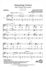 Amazing Grace (My Chains Are Gone) Sheet Music by Chris Tomlin