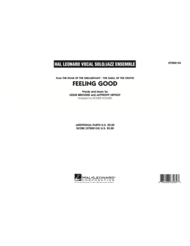 Feeling Good - Full Score Sheet Music by Michael Buble