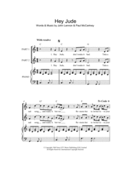 Hey Jude (arr. Rick Hein) Sheet Music by The Beatles