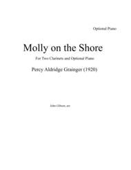Molly on the Shore - 2 clarinets Sheet Music by Percy Aldridge Grainger