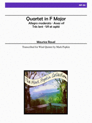 Quartet in F Major Sheet Music by Maurice Ravel
